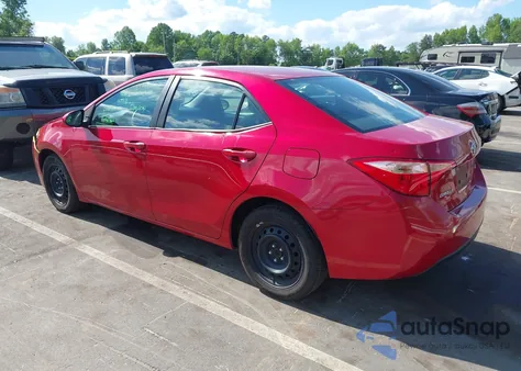 2018 Toyota Corolla Le from USA, damaged, VIN 2T1BURHE4JC053986